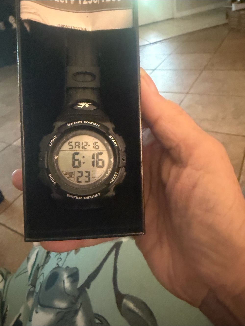 SKMEI Black Digital Sport Watch - Water Resistant